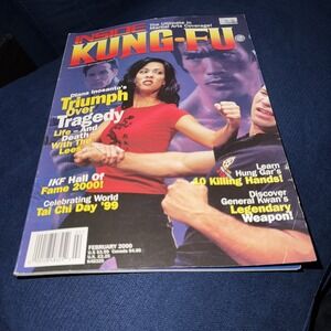 Inside Kung Fu Magazine February 2000 Diana Inosanto Growing Up W/ Bruce Lee MMA